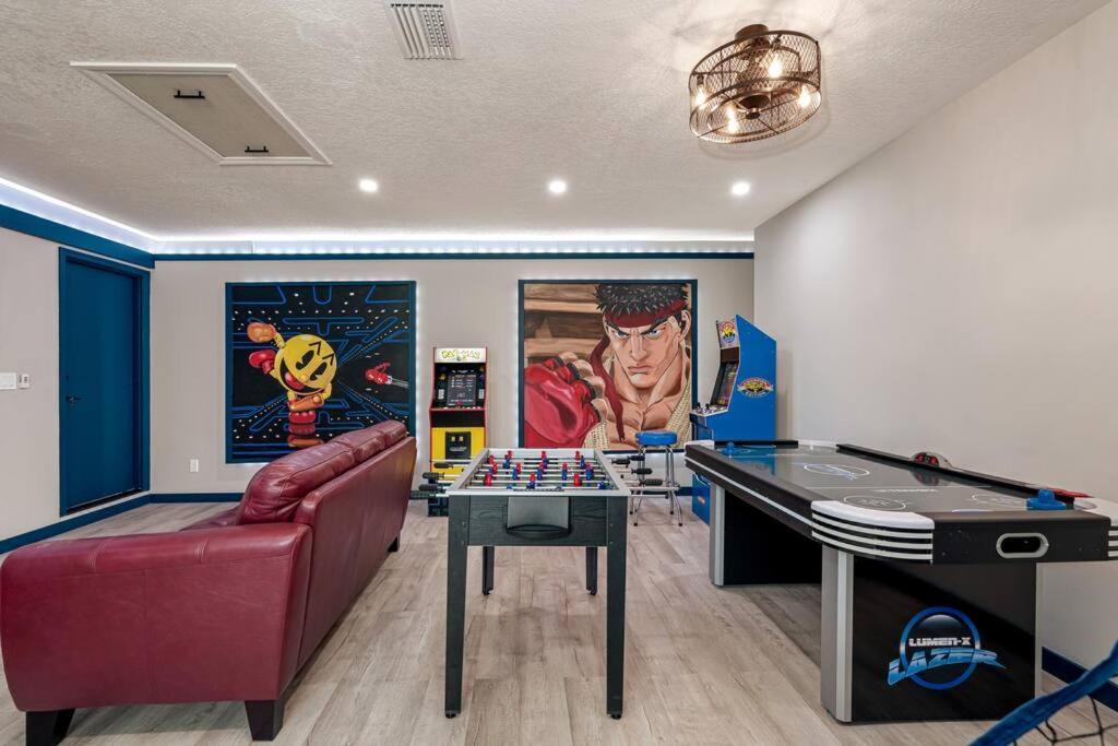 13 Mins From Disney Arcade, Private Pool, & Themed Rooms Orlando Esterno foto