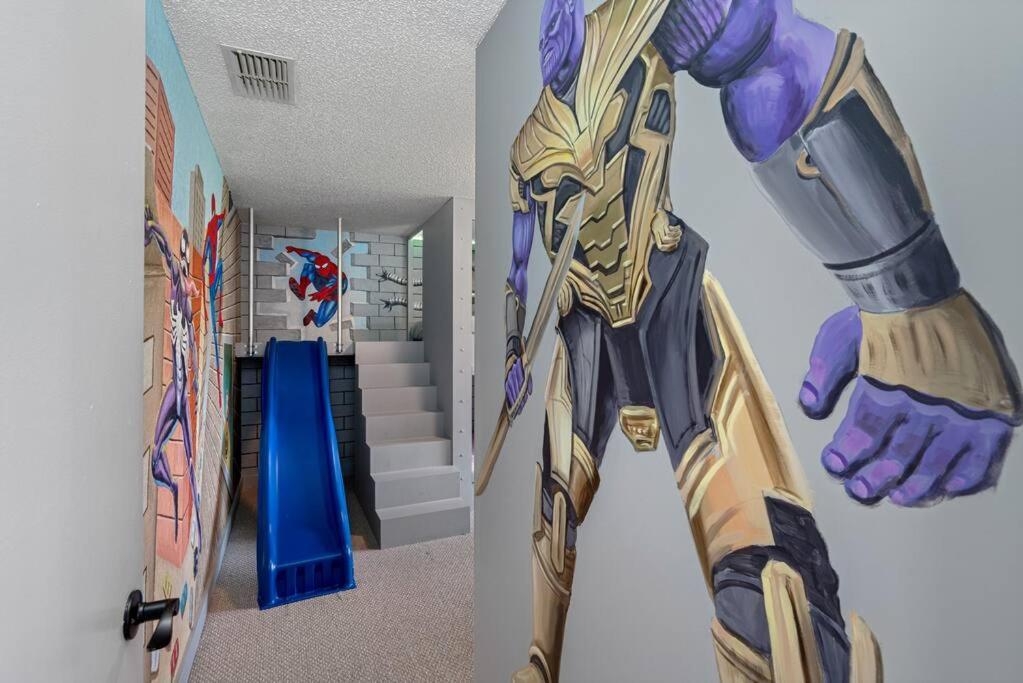 13 Mins From Disney Arcade, Private Pool, & Themed Rooms Orlando Esterno foto